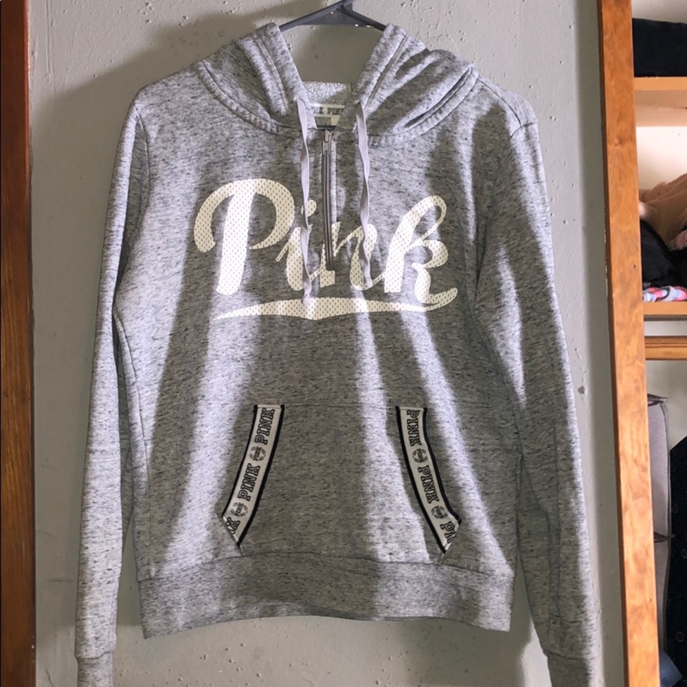 PINK Quarter Zip Hoodie